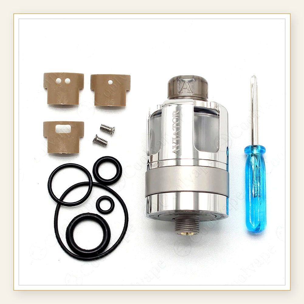 Vaping Air - Wolfcoolvape Aviator 22mm RTA Atomizer 3.5ml