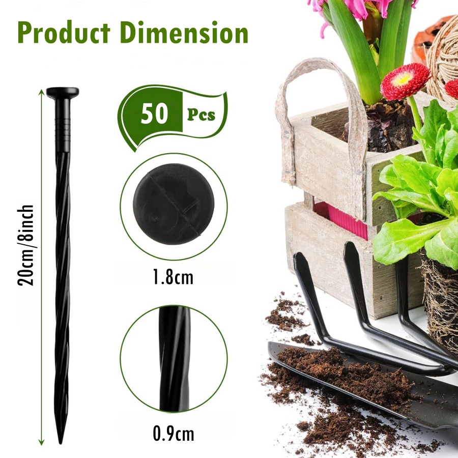 10Pcs Plastic Garden Ground St - đánh giá và giá Dry Herb Vaping Accessories