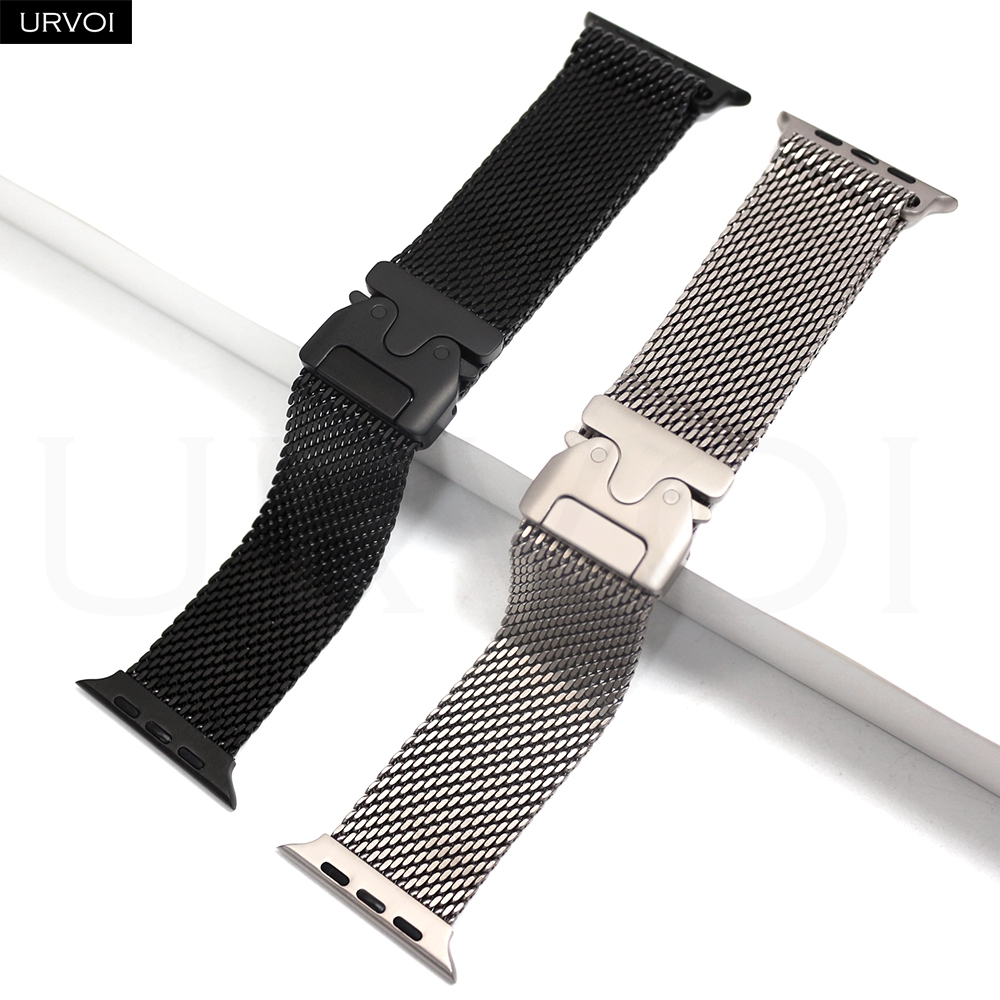 URVOI Titanium Milanese Loop f - đánh giá và giá Mesh Coil Strip