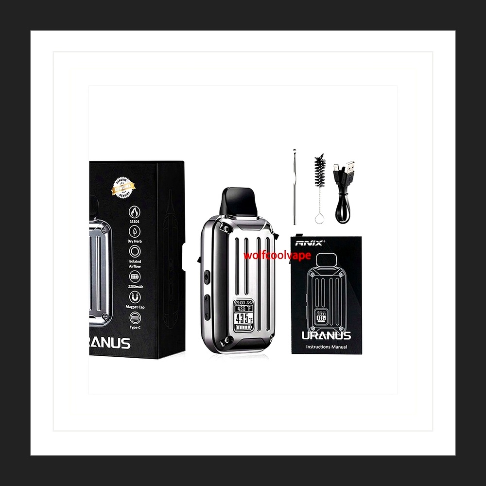 Wolfcoolvape ANIX Uranus Dry H - đánh giá và giá Dry Herb Vaping Accessories