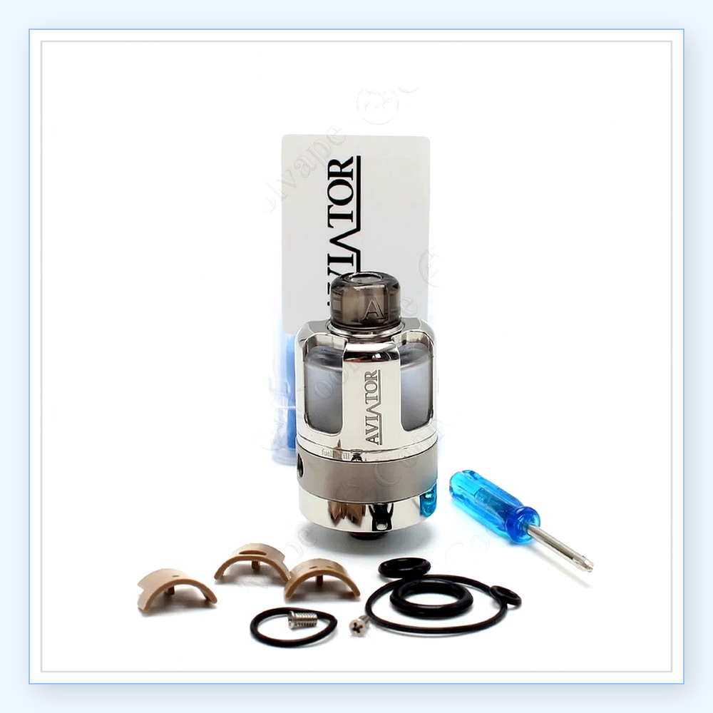 Wolfcoolvape Aviator 22mm RTA  - đánh giá và giá Vaping Air