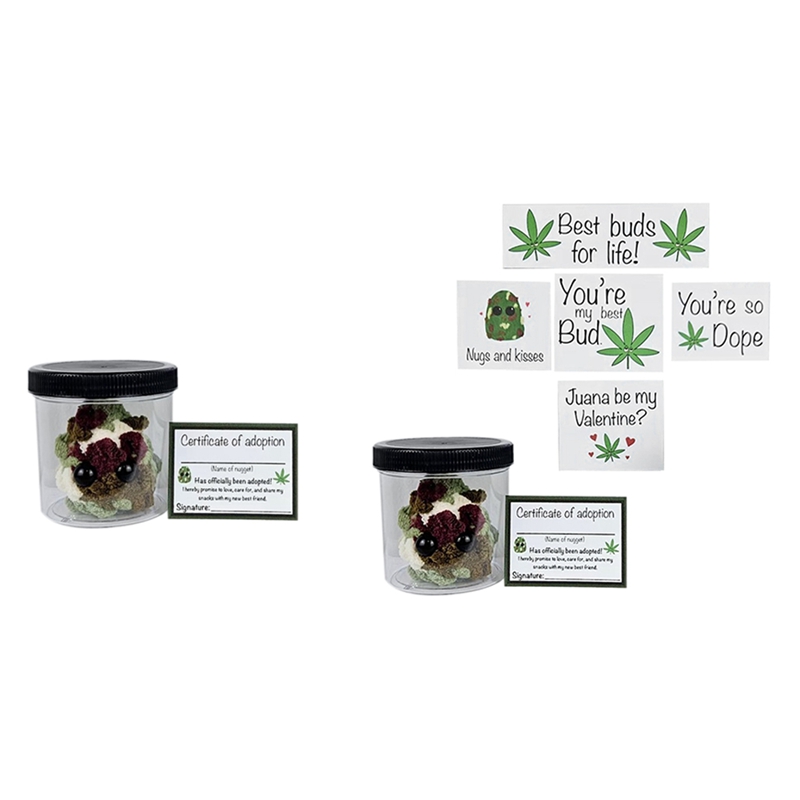 Adopt A Weed Plushie,Jar Funny - đánh giá và giá Dry Herb Vaping Accessories
