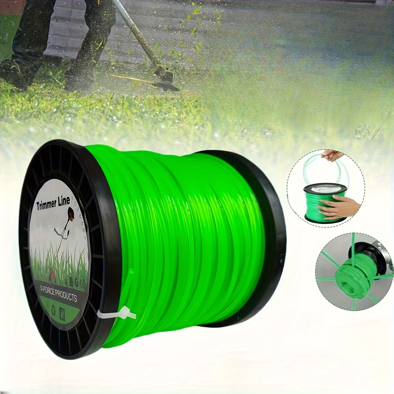 100m*2.4mm Nylon Trimmer Line  - đánh giá và giá Dry Herb Vaping Accessories