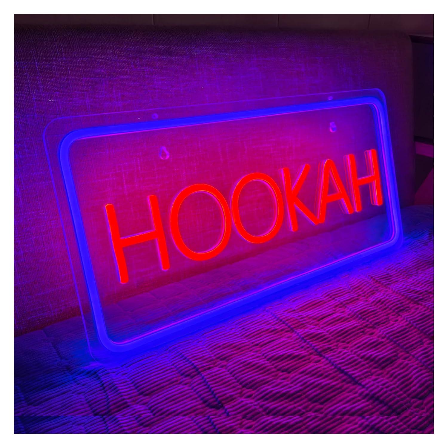 HOOKAH Neon Sign USB Dimmable  - đánh giá và giá Vaping Store